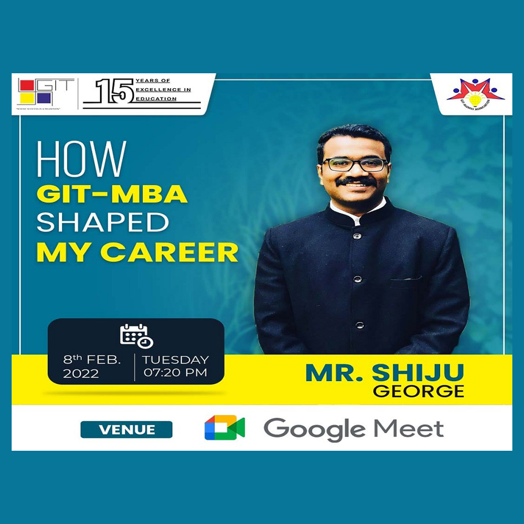 GITAA Talk On “How GIT-MBA Shaped My Career”