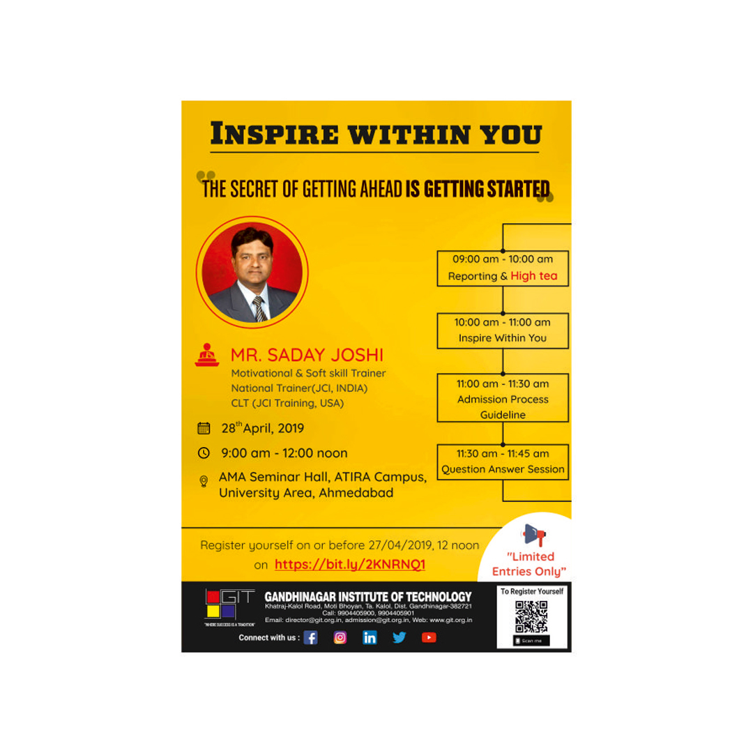 Inspire Within You: Seminar
