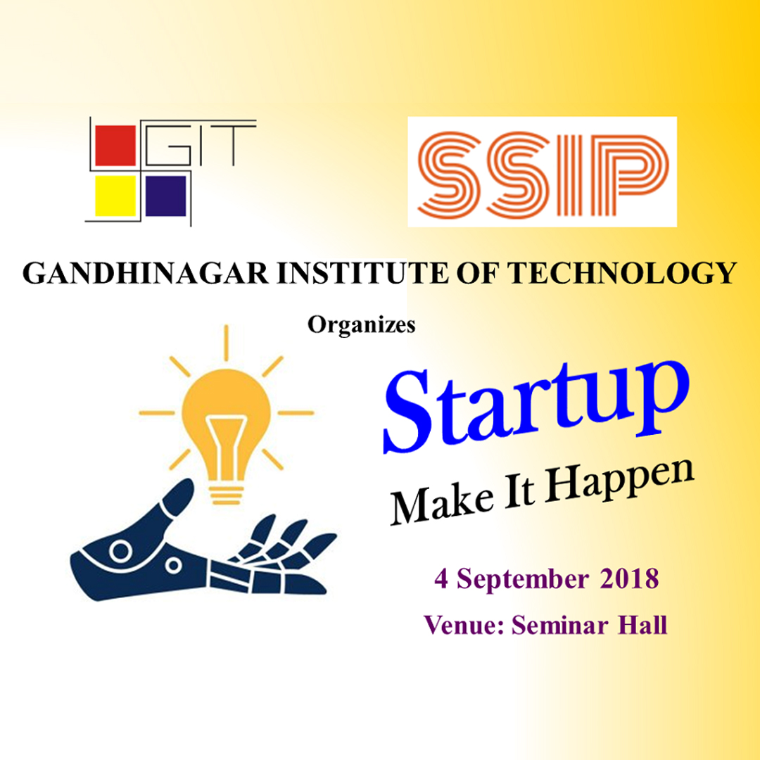 Startup-Make It Happen Event By SSIP