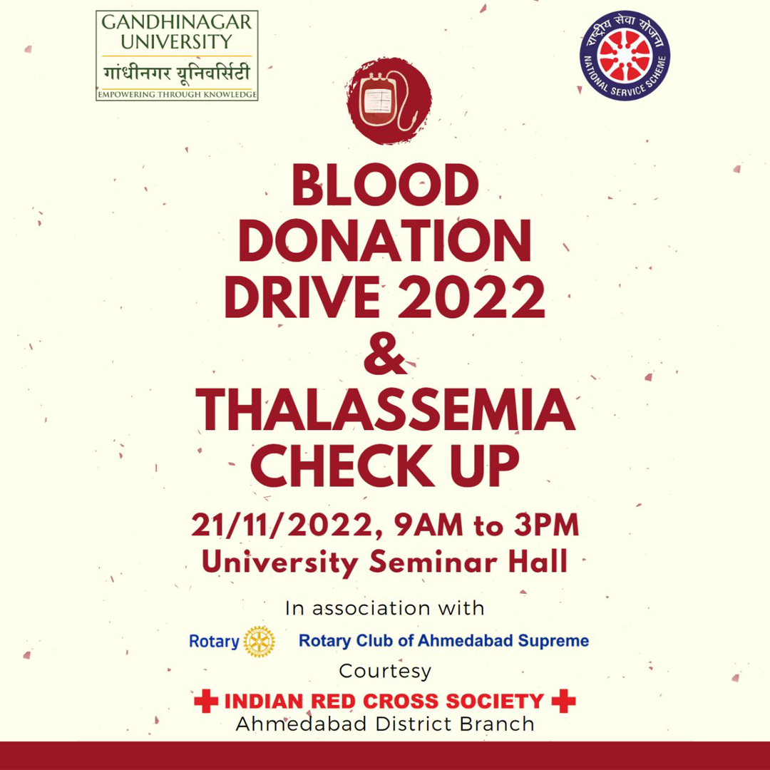 Blood Donation camp and Thalassemia Check up
