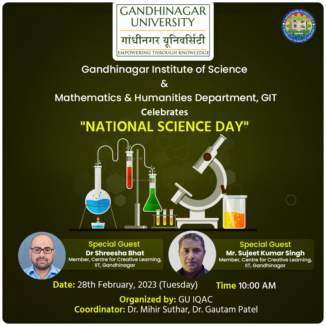 Celebration of "National Science Day"
