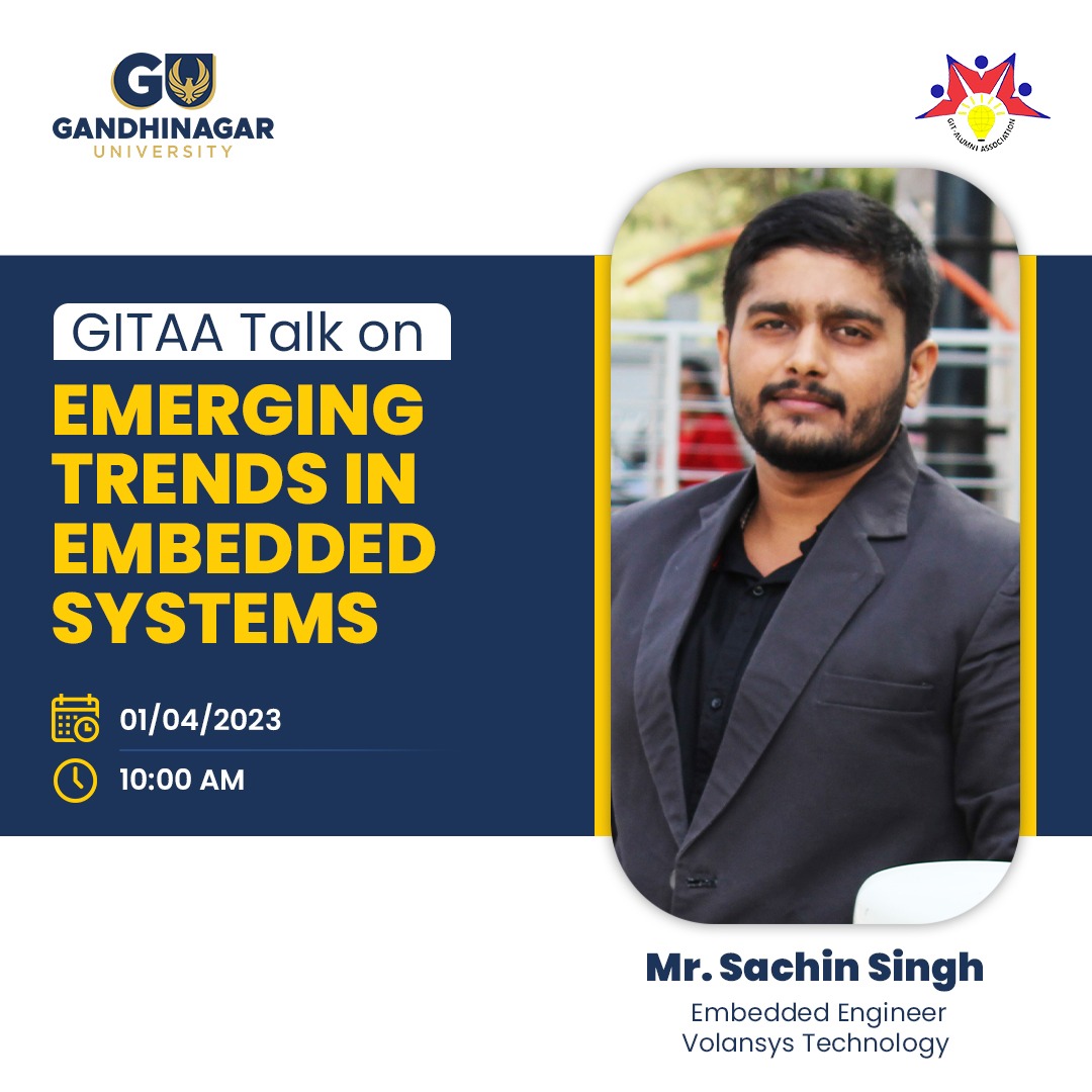 GITAA Talk on " Emerging Trends in Embedded Systems "