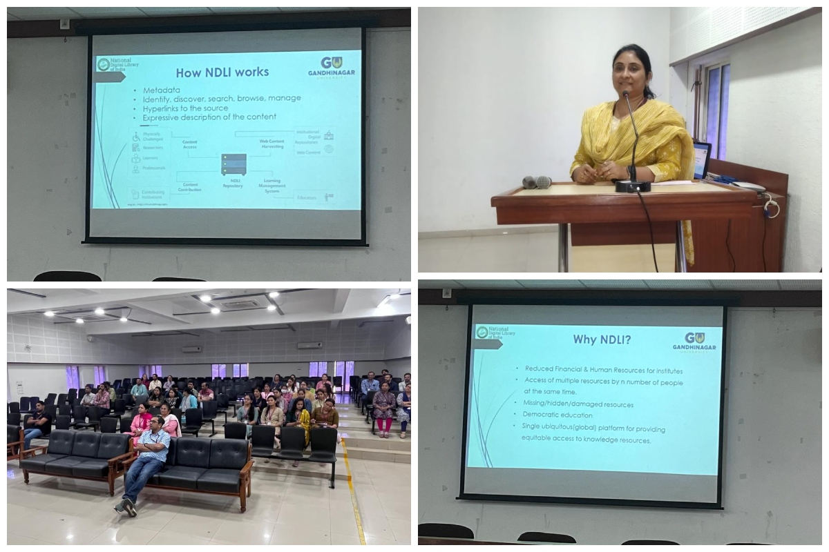 A report of An awareness session on NDLI & NDLI Club