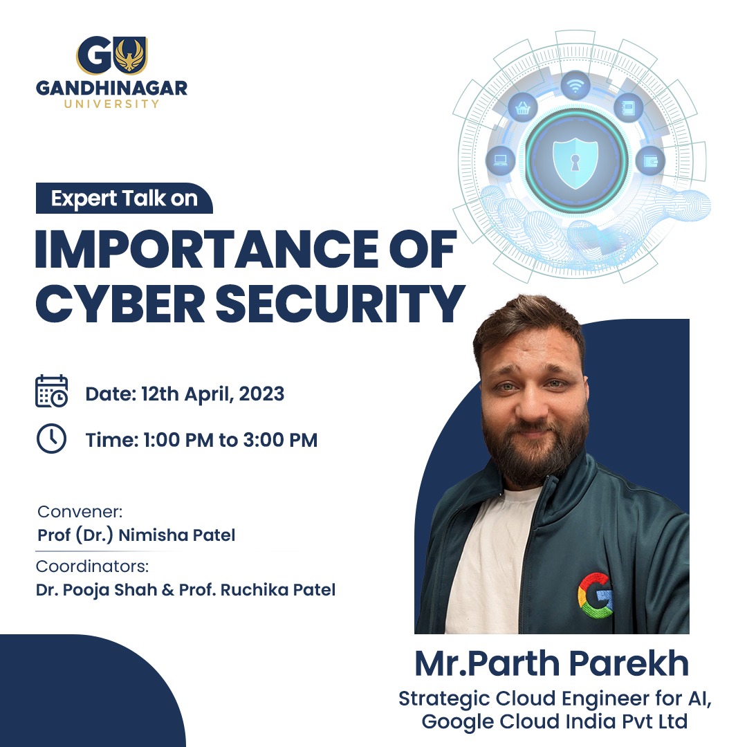 Expert Talk on “Importance of Cyber Security”